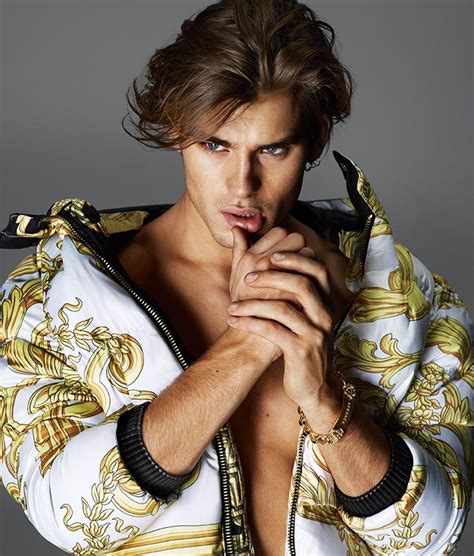 versace video models|versace model male.